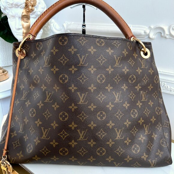Authentic Louis Vuitton Artsy Monogram Canvas Hobo Shoulder Bag CA4181 B0677 - Picture 5 of 16